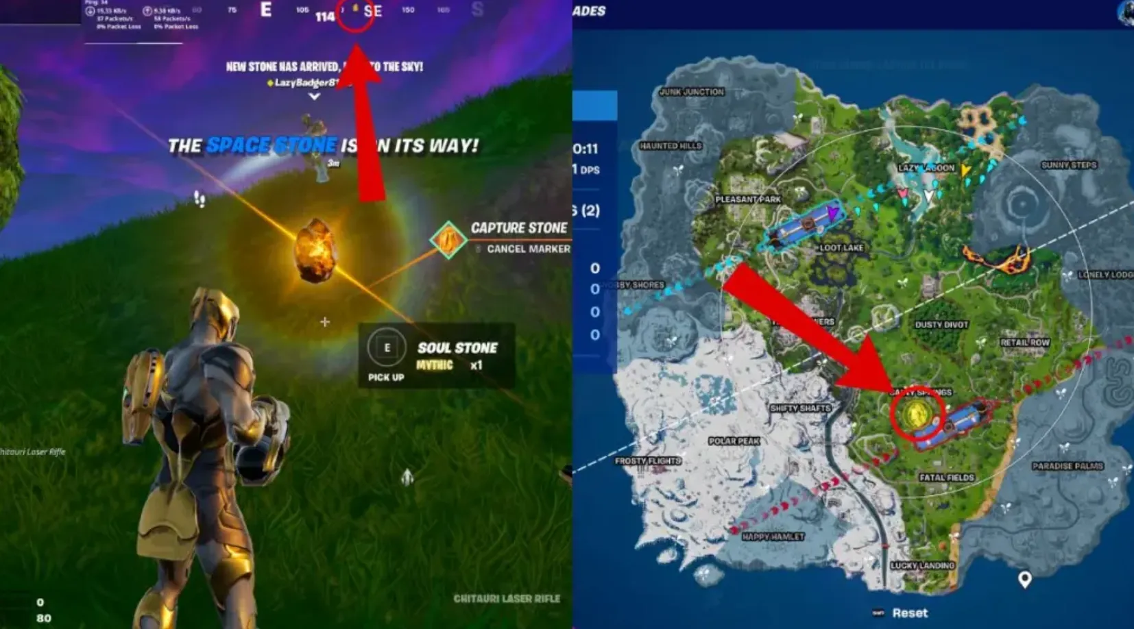 How to Find Infinity Stones in Fortnite Endgame LTM